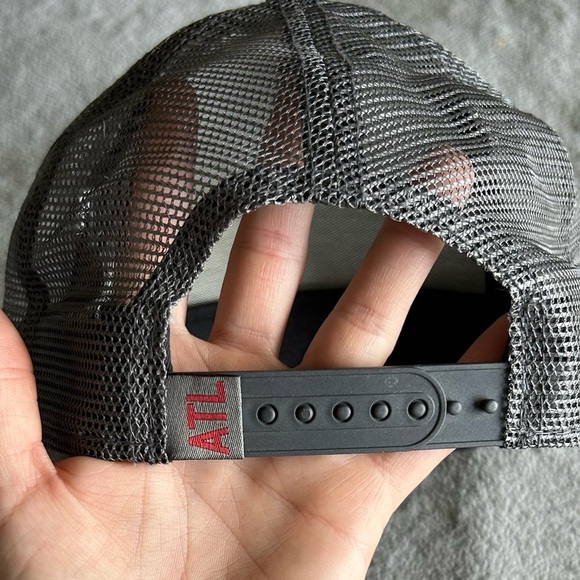 Atlanta Falcons NFL, Football, Gray  New Era 9forty Baseball Snapback Cap Hat - Picture 3 of 5